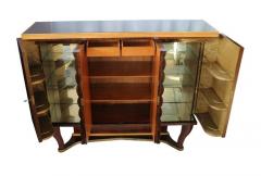 Elegant Italian Art Deco Dry Bar Cabinet by Michele Merighi 1940 - 2219400