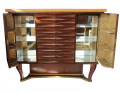 Elegant Italian Art Deco Dry Bar Cabinet by Michele Merighi 1940 - 2219402