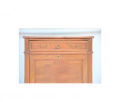 Elegant Louis XVI Cherrywood Secr taire Cabinet - 2876191