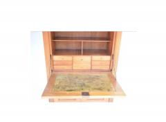 Elegant Louis XVI Cherrywood Secr taire Cabinet - 2876194