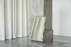 Elegant Mid Century Mirror in Metal by Mirox Belgium 1950s - 4582491