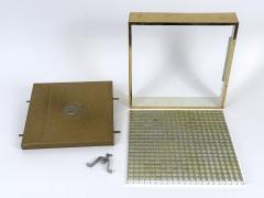 Elegant Mid Century Modern Brass Flush Mount or Ceiling Lamp Sweden 1960s - 4548140