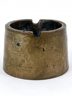 Elegant Mid Century Modern Cast Bronze Ashtray Germany 1960s - 4601468