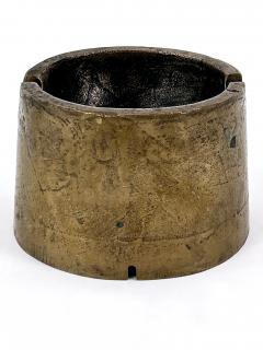 Elegant Mid Century Modern Cast Bronze Ashtray Germany 1960s - 4601470
