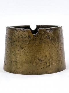 Elegant Mid Century Modern Cast Bronze Ashtray Germany 1960s - 4601473