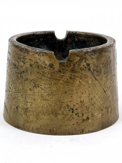 Elegant Mid Century Modern Cast Bronze Ashtray Germany 1960s - 4601585