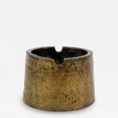 Elegant Mid Century Modern Cast Bronze Ashtray Germany 1960s - 4601586