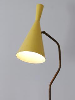 Elegant Mid Century Modern Diabolo Floor Lamp or Reading Light Austria 1950s - 3243172