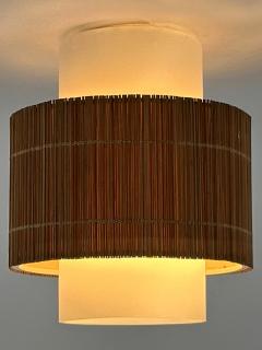Elegant Mid Century Modern Flush Mount or Ceiling Fixture Germany 1960s - 4600341