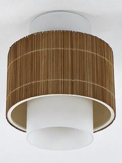 Elegant Mid Century Modern Flush Mount or Ceiling Fixture Germany 1960s - 4600347