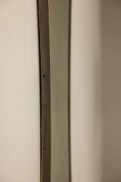 Elegant Mirror With Brass Bezel Italy 1950s - 3704155
