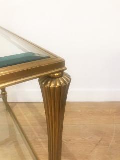 Elegant Pair of Brass Two Tier Side Tables - 1122394
