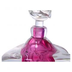 Elegant Pink Art Glass Perfume Bottle - 2925520