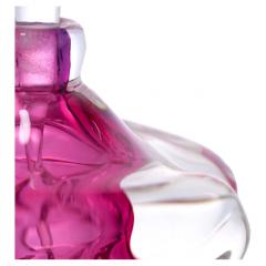 Elegant Pink Art Glass Perfume Bottle - 2925524