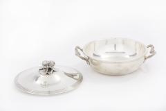 Elegant Refined French Silver Covered Dish - 2107044