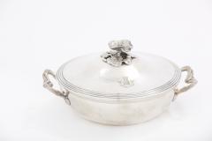 Elegant Refined French Silver Covered Dish - 2107050