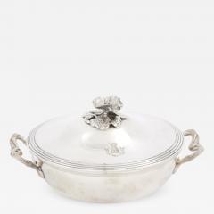 Elegant Refined French Silver Covered Dish - 2109285