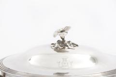 Elegant Refined French Silver Plate Covered Tureen - 2107119