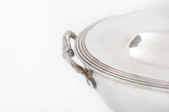 Elegant Refined French Silver Plate Covered Tureen - 2107124