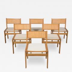 Elegant Set of Six Danish Dining Chairs by Kurt Ostervig - 3638129