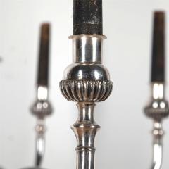 Elegant Silver Plated Eight Arm Chandelier - 3632561