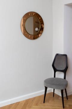 Elegant Wall Mirror by Cristal Art Italy circa 1960 - 2118150