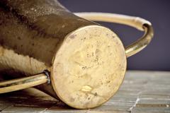 Elegant Watering Can crafted from hammered brass Germany 1950s - 4146096
