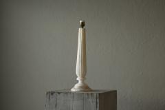 Elegant and Large Table Lamp in Carved Alabaster Italy 1950s - 4467822