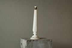 Elegant and Large Table Lamp in Carved Alabaster Italy 1950s - 4467892