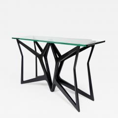 Elegant ebnised console table - 2180007