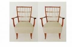 Elegant pair of Italian 1940s armchairs - 754716