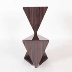 Elfenbein French Polish Zebra Wood Chair by Maximilian Eicke for Max ID NY - 2767865