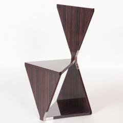 Elfenbein French Polish Zebra Wood Chair by Maximilian Eicke for Max ID NY - 2767866
