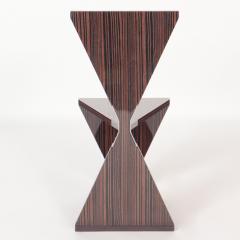 Elfenbein French Polish Zebra Wood Chair by Maximilian Eicke for Max ID NY - 2767870