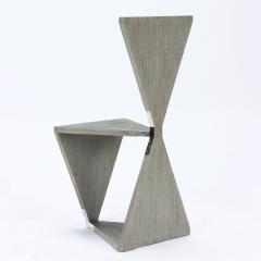 Elfenbein Grey Wash Teak Chair designed by Maximilian Eicke for Max ID NY - 2455583