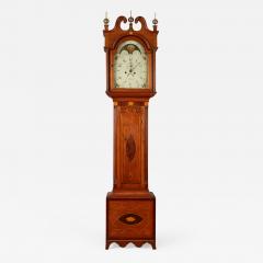 Eli Porter Inlaid Tall Case Clock - 263272