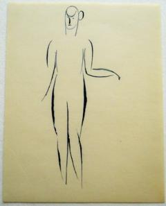 Elie Nadelman Standing Nude - 2815455