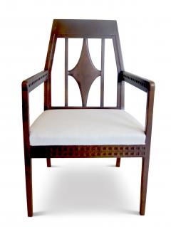 Eliel Saarinen Art Nouveau Armchair in Beech in the style of Eliel Saartinen - 617930