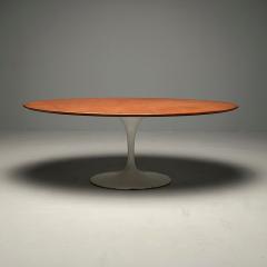 Eliel Saarinen Eero Saarinen Mid Century Modern Tulip Dining Table Leather Top Miles Redd - 3402658