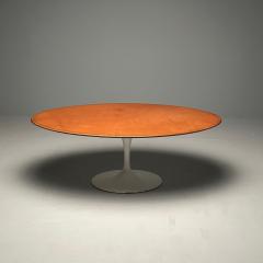 Eliel Saarinen Eero Saarinen Mid Century Modern Tulip Dining Table Leather Top Miles Redd - 3402659