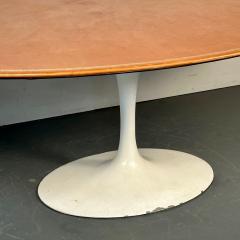 Eliel Saarinen Eero Saarinen Mid Century Modern Tulip Dining Table Leather Top Miles Redd - 3402666