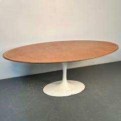 Eliel Saarinen Eero Saarinen Mid Century Modern Tulip Dining Table Leather Top Miles Redd - 3402667