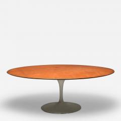 Eliel Saarinen Eero Saarinen Mid Century Modern Tulip Dining Table Leather Top Miles Redd - 3408154