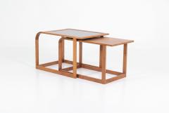 Eliel Saarinen Eliel Saarinen and J Robert F Swanson Nesting Tables 1940 c  - 4760762