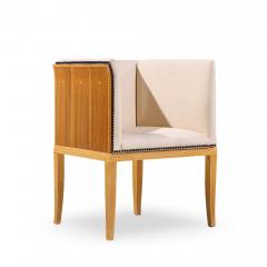 Eliel Saarinen Eliel Saarinen for Arkitektura Saarinen House Maple Arm Lounge Chairs Pair - 4563569