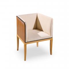 Eliel Saarinen Eliel Saarinen for Arkitektura Saarinen House Maple Arm Lounge Chairs Pair - 4563575
