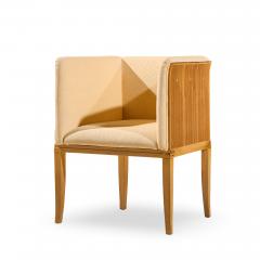 Eliel Saarinen Eliel Saarinen for Arkitektura Saarinen House Mid Century Maple Arm Lounge Chair - 4563606