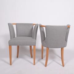 Eliel Saarinen Eliel Saarinen pair of arm chairs 1941 for Imperial Rattan Co  - 1093185