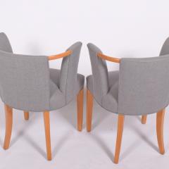 Eliel Saarinen Eliel Saarinen pair of arm chairs 1941 for Imperial Rattan Co  - 1093189