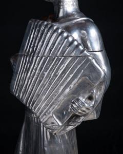 Eliel Saarinen Elliot Eames Saarinen Life Size Cast Aluminum Modern Sculpture titled Susie - 3714381